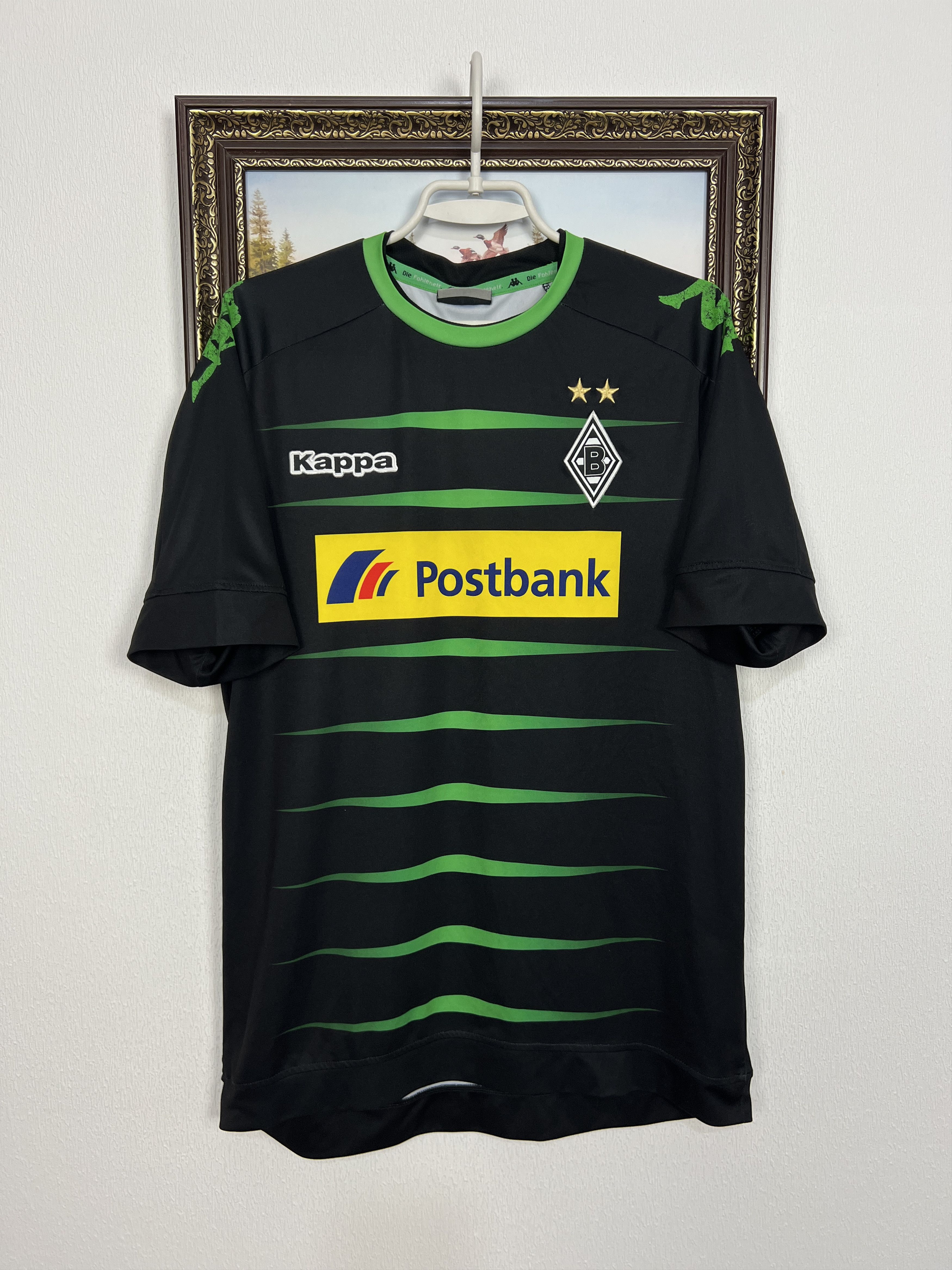 Kappa Monchengladbach Cup Shirt football shirt Soccer Jersey Size US L / EU 52-54 / 3 - 1 Thumbnail