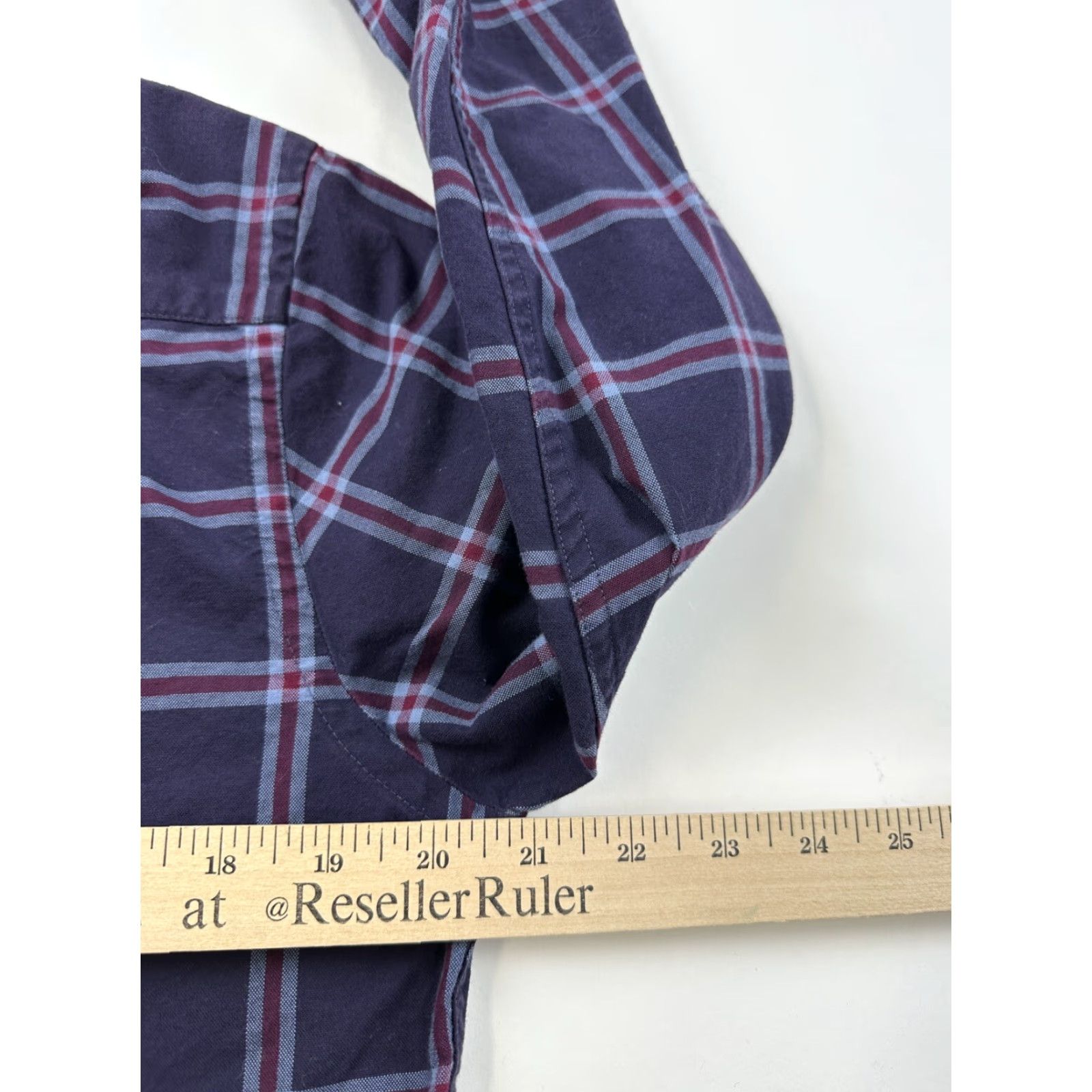 Banana Republic Banana Republic Shirt Men’s Small Plaid Button-Down Long Sleeve Size US S / EU 44-46 / 1 - 5 Thumbnail