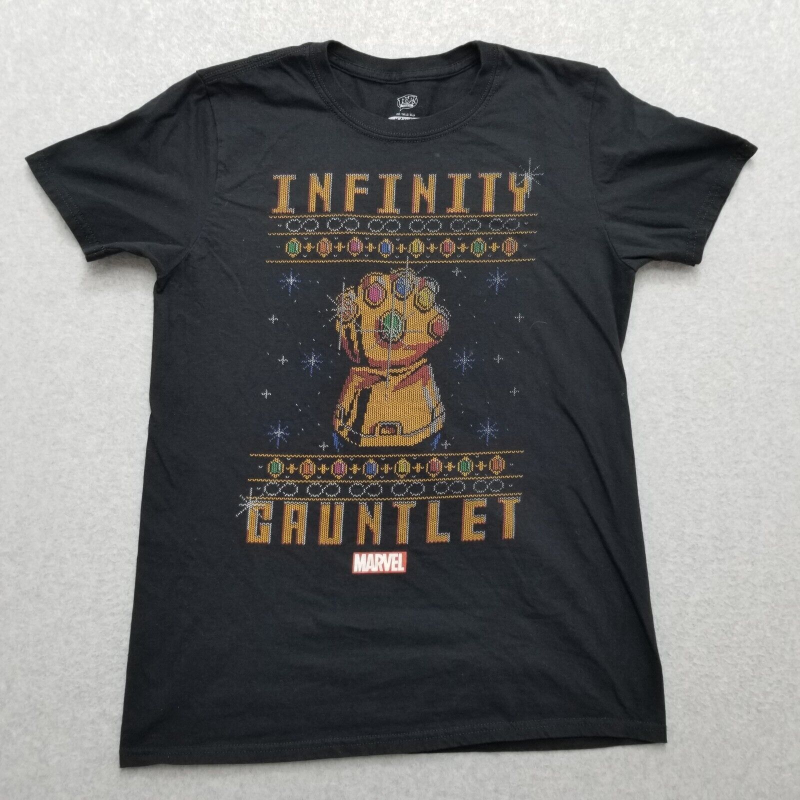 Marvel Comics POP Tees Marvel Shirt Men Medium Infinity Gauntlet Size US M / EU 48-50 / 2 - 1 Thumbnail