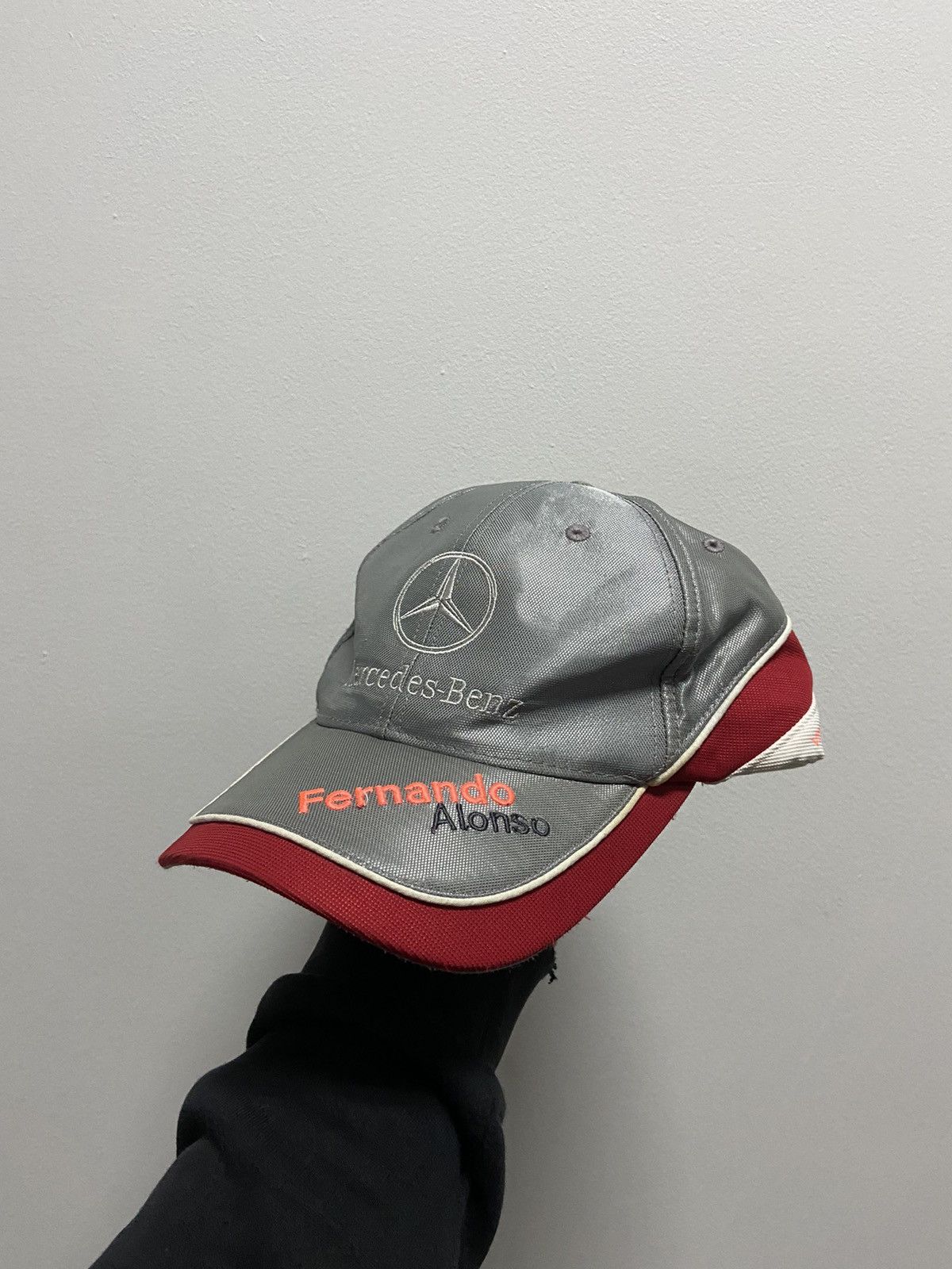 Mercedes-Benz × Vintage Mercedes Benz Cap fernando alonso Vintage Racing Big Logo Size ONE SIZE - 1 Thumbnail