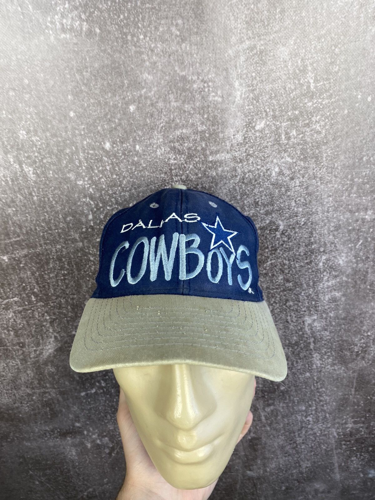 Vintage Dallas Cowboys Vintage Blue Snap Back Hat Size ONE SIZE - 6 Thumbnail