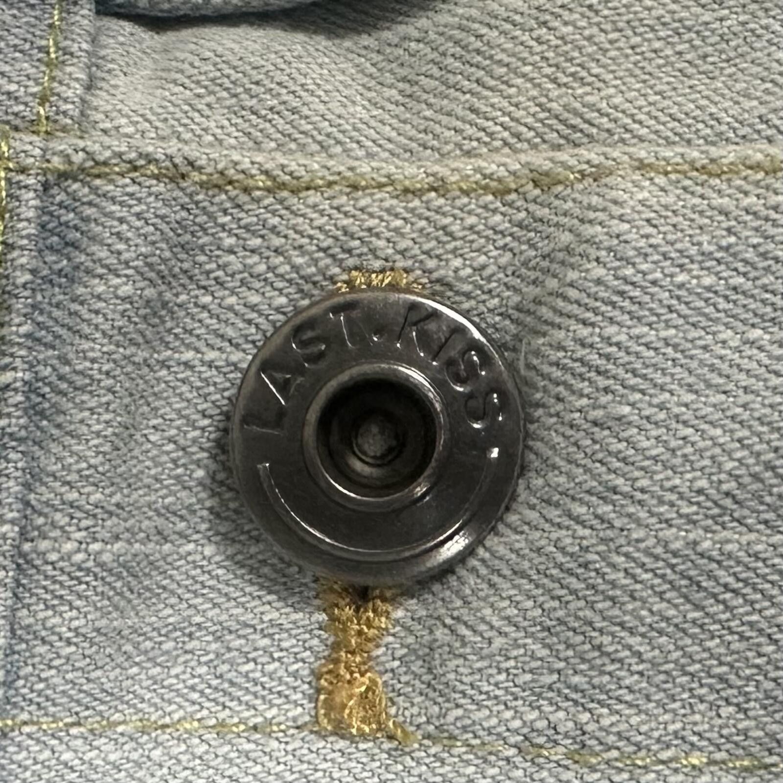 Other Women’s Denim Vest Light Wash Y2K Size L / US 10 / IT 46 - 3 Thumbnail