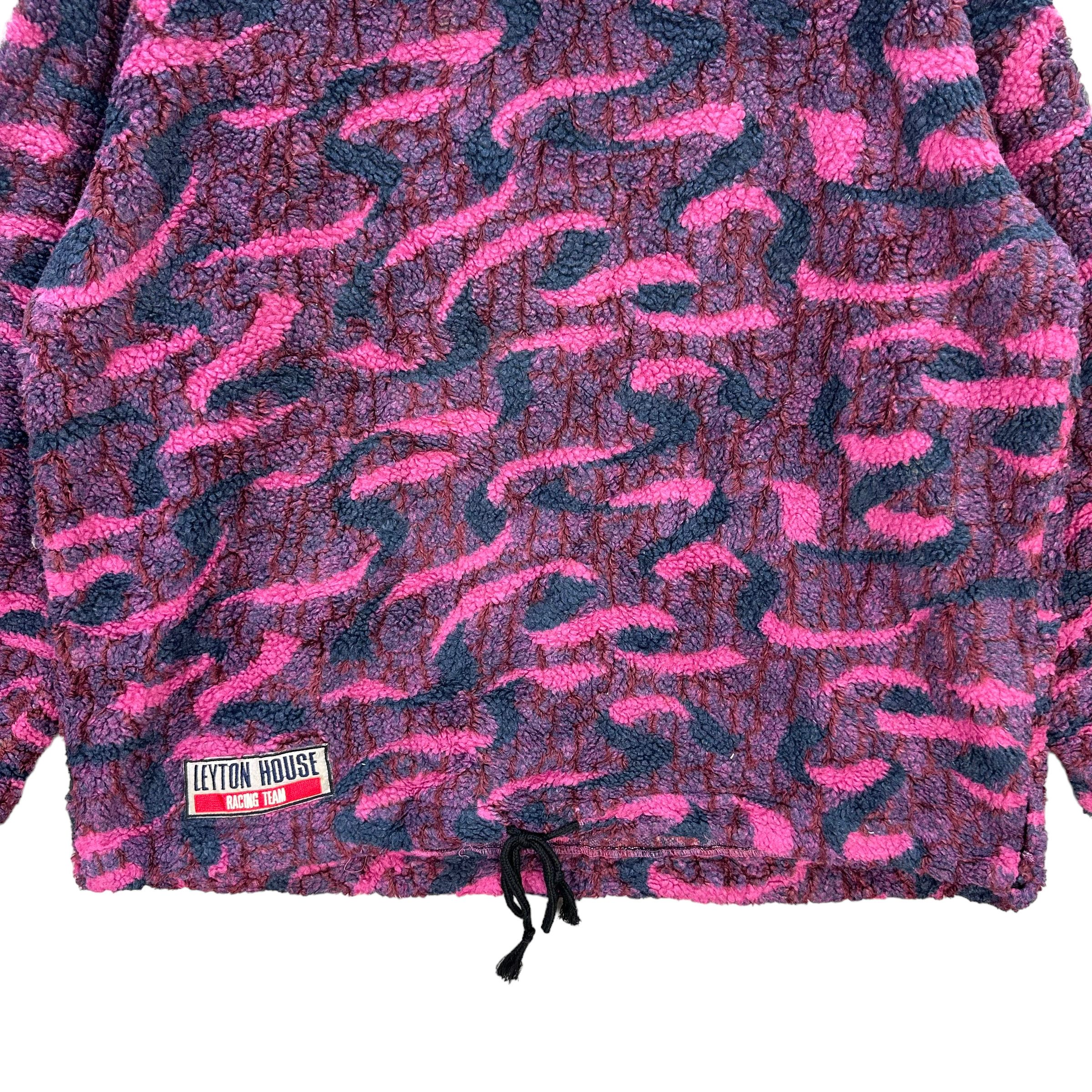 Japanese Brand RARE🔥 LEYTON HOUSE TEAM RACING FLEECE #7554-153 Size US L / EU 52-54 / 3 - 3 Thumbnail