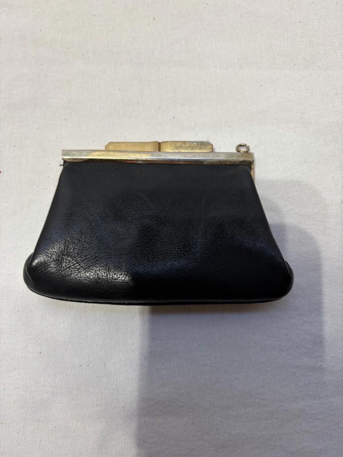 Other Vintage LOU TAYLOR Black Patent Leather Coin Purse Size ONE SIZE - 2 Thumbnail