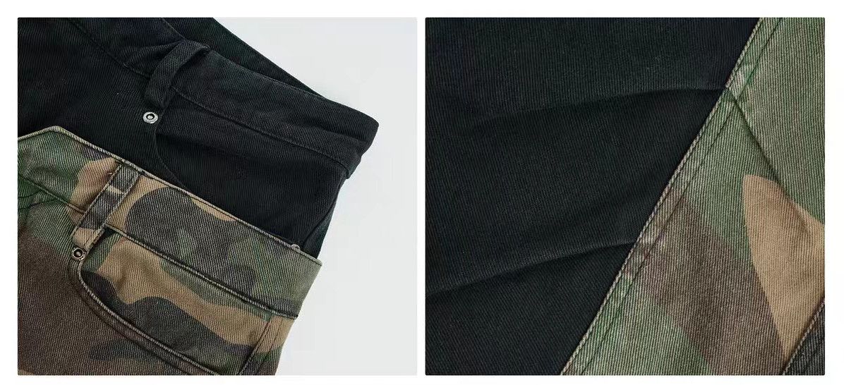 Vintage Utility faded camo loose baggy patchwork cargo pants Size US 30 / EU 46 - 11 Thumbnail