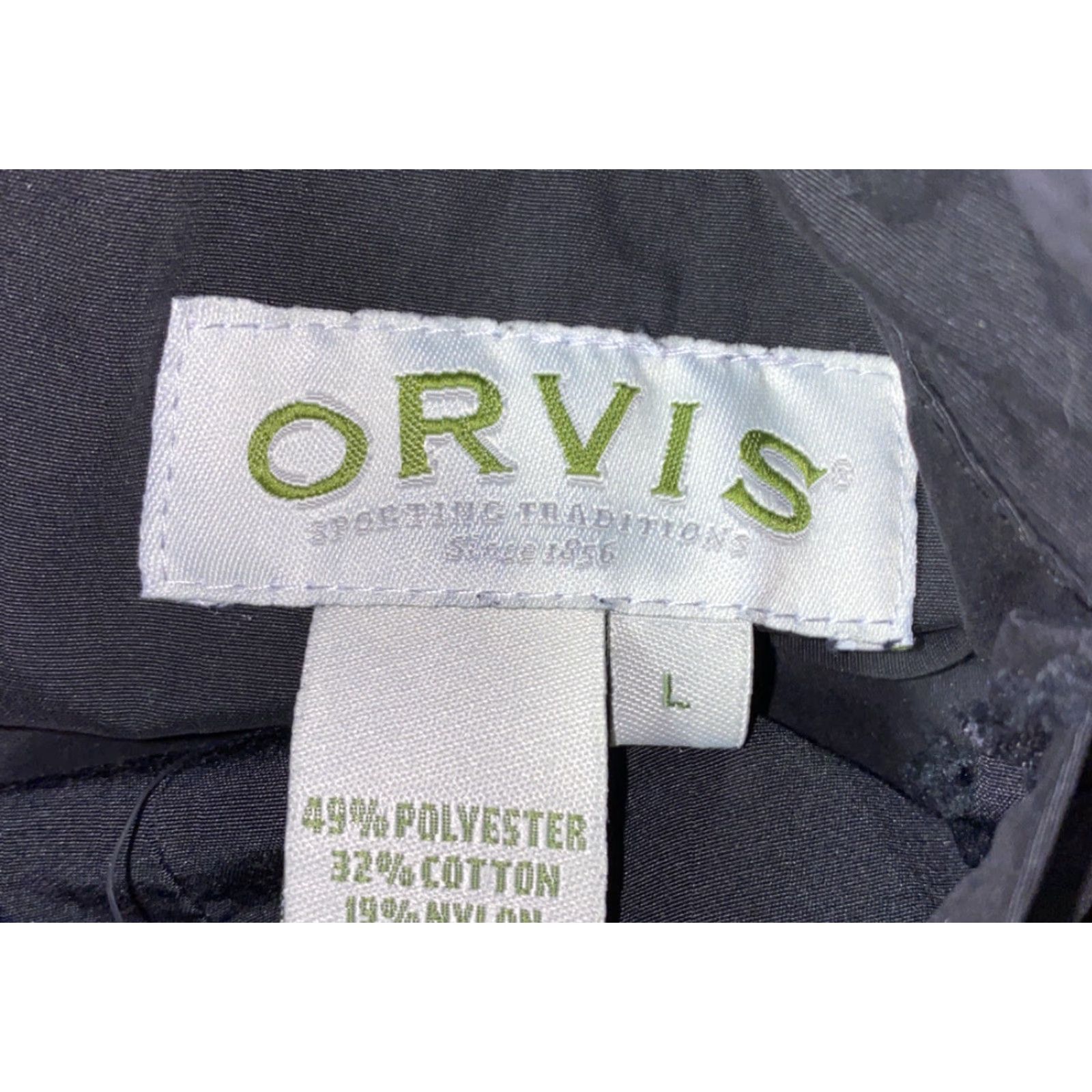 Orvis Orvis Mens Beige/Black Reversible Button Front Vest Size L Brand Orvis Men Vest Button Front Reversible Casual Size US L / EU 52-54 / 3 - 6 Thumbnail