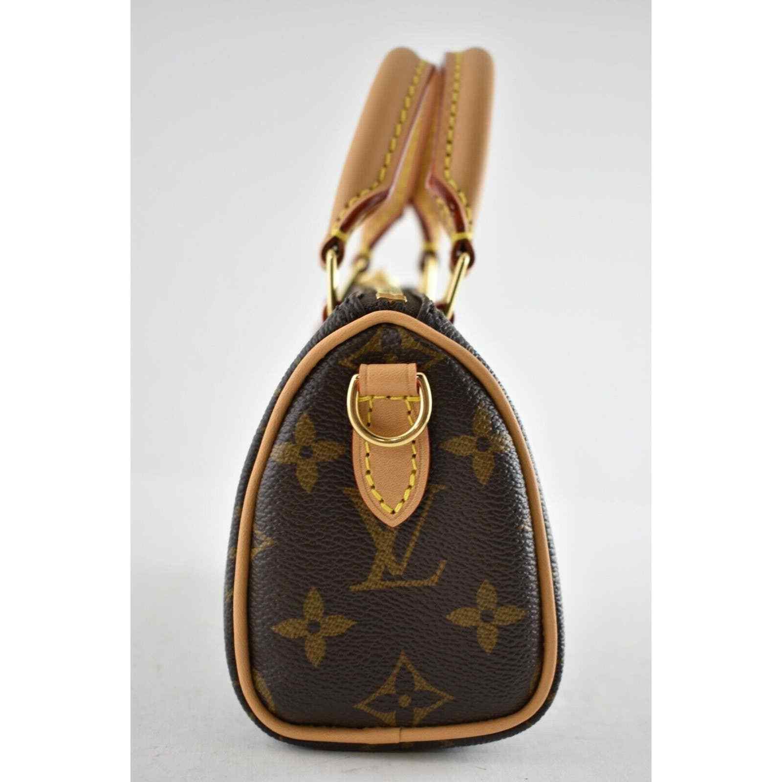 Louis Vuitton Louis Vuitton Nano Speedy Mini Crossbody Shoulder Bag Size ONE SIZE - 8 Thumbnail