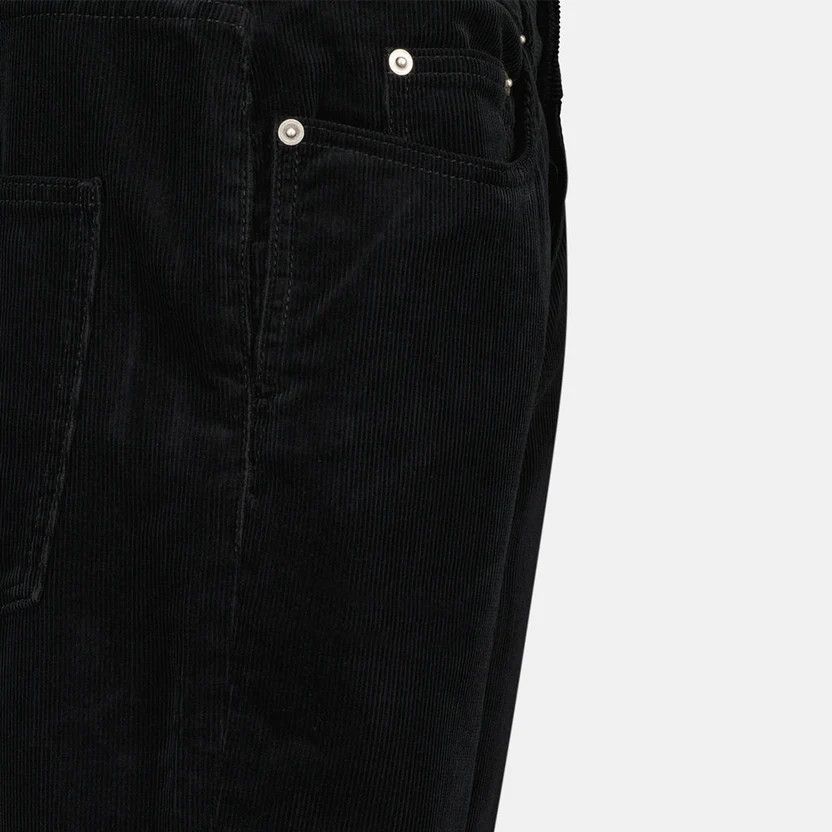 Saint Laurent Paris o1bcso1str1125 Slim Pants Corduroy in Black Size 32" / US 10 / IT 46 - 3 Thumbnail