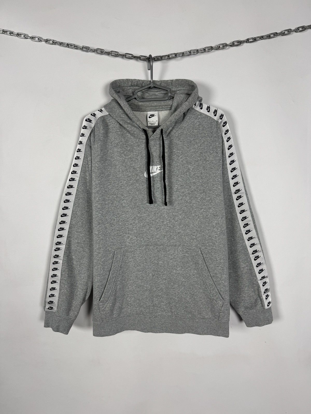 Nike Men’s Nike Tracksuit Set Hoodie Joggers Grey Logo Tape XL Size US XL / EU 56 / 4 - 2 Thumbnail