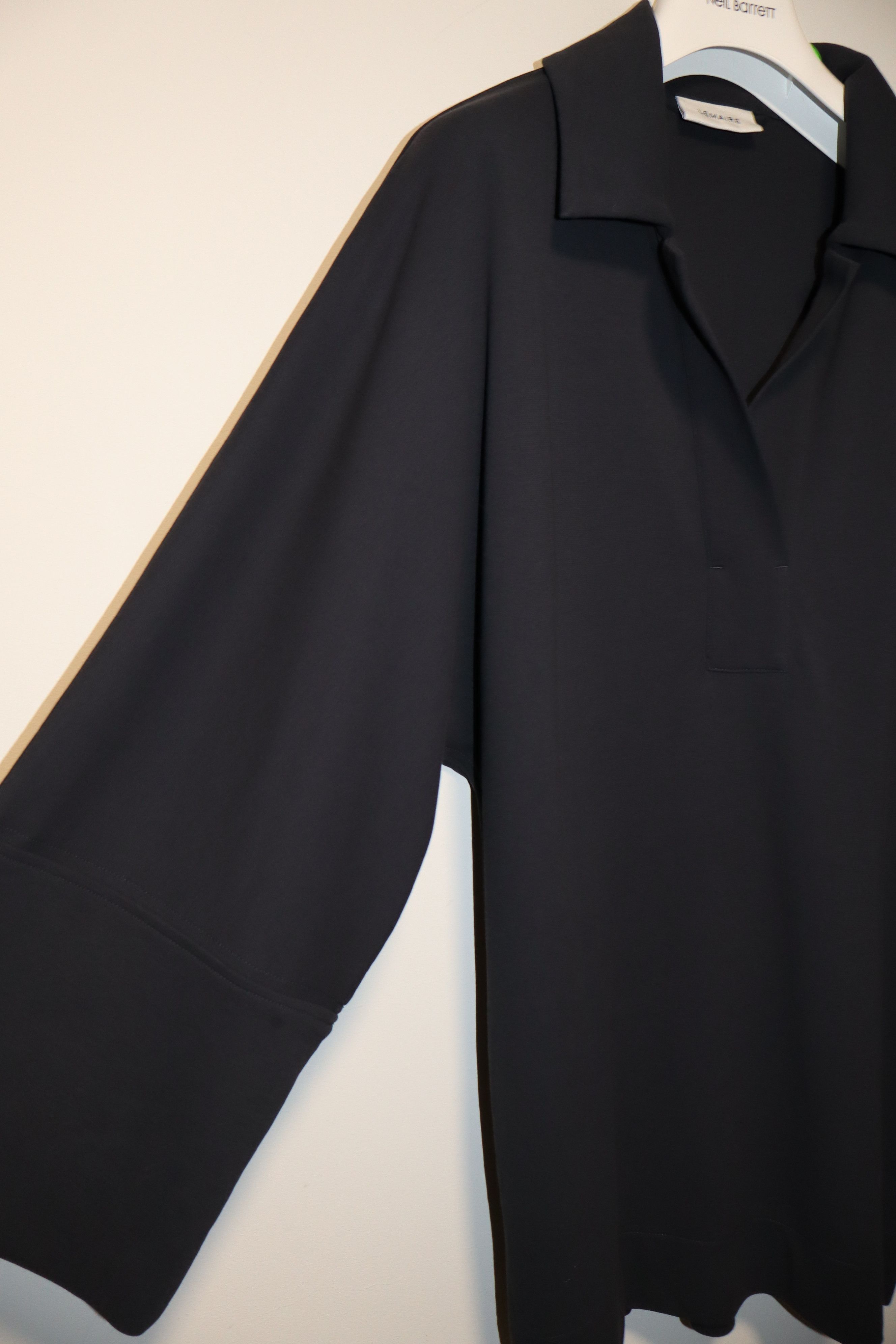 Lemaire Cotton crepe polo Size L / US 10 / IT 46 - 5 Thumbnail