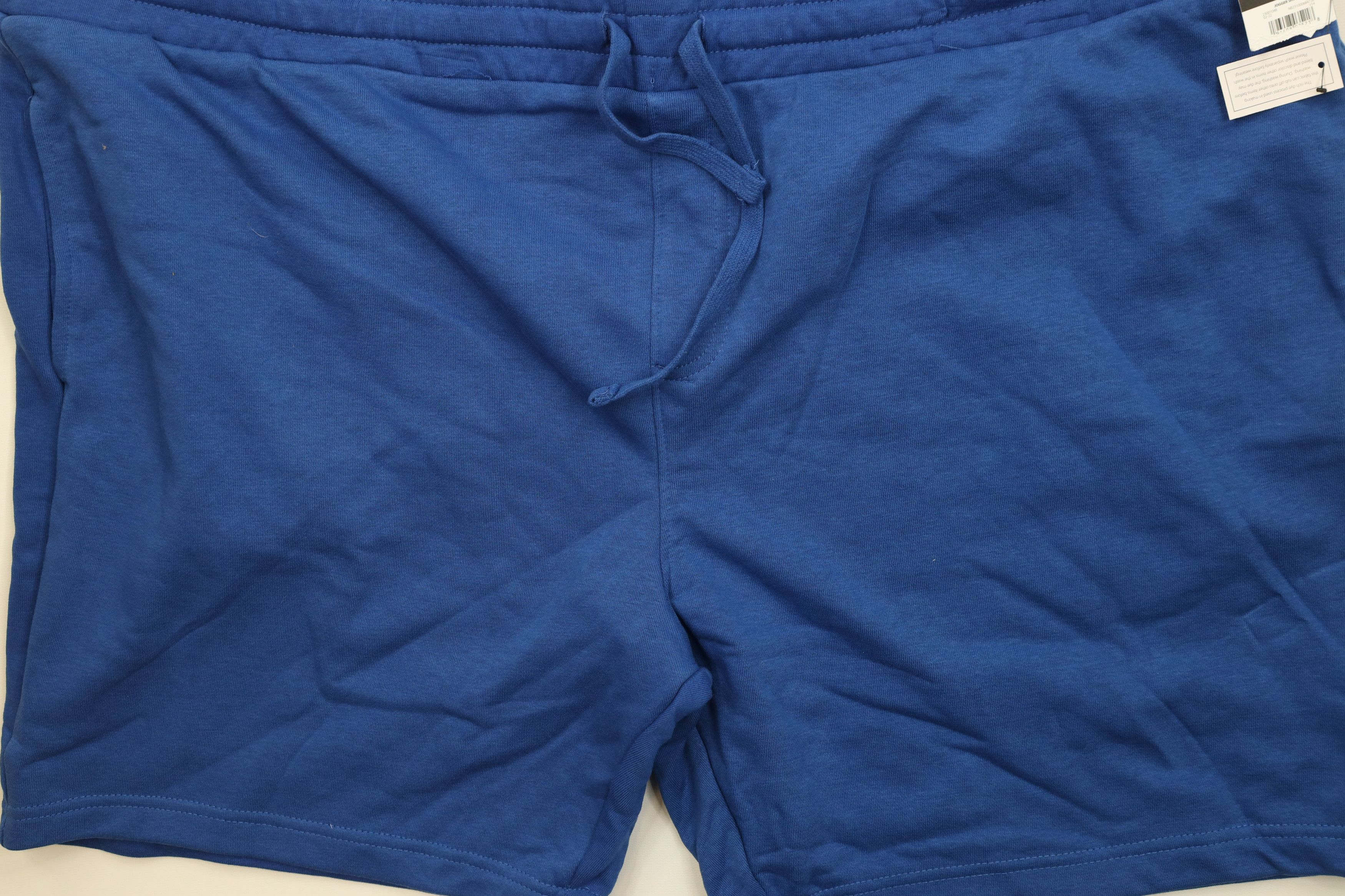 Vintage Deadstock Y2K Streetwear Above Knee Jogger Shorts Blue Size US 40 / EU 56 - 3 Thumbnail