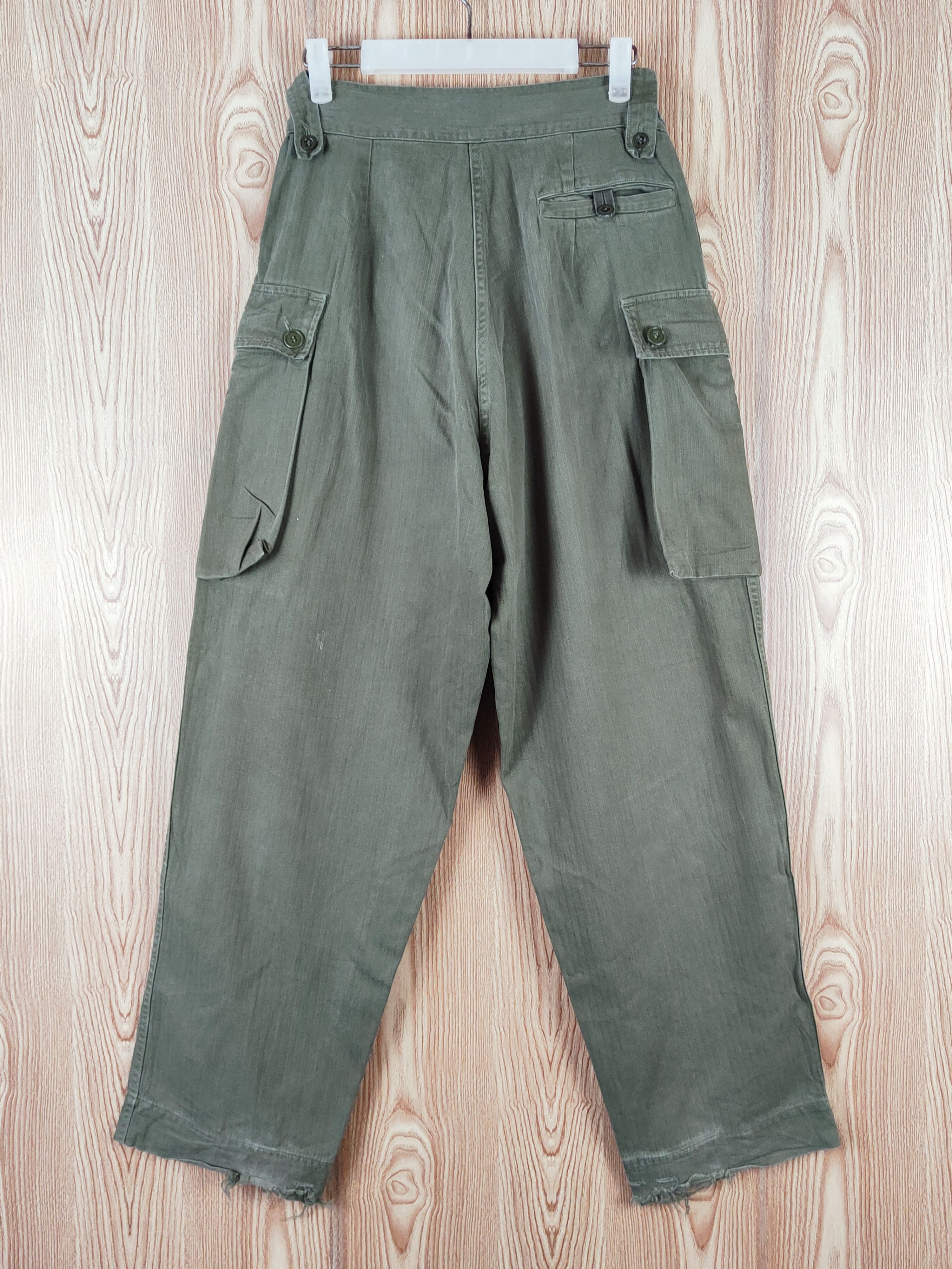 Vintage DL 80' Hv puijenbroek KL Military Tactical Cargo Pants #W395 Size US 32 / EU 48 - 7 Thumbnail