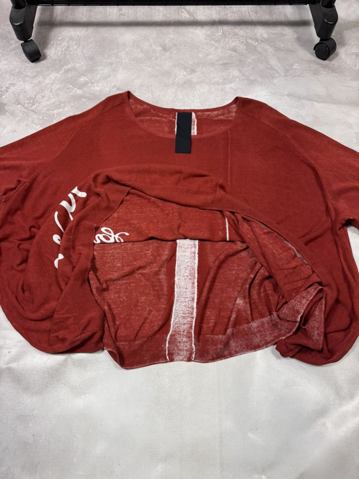 Rundholz Rundholz Asymmetric Hem Lightweight Knit Oversized Sweater Size L / US 10 / IT 46 - 5 Thumbnail
