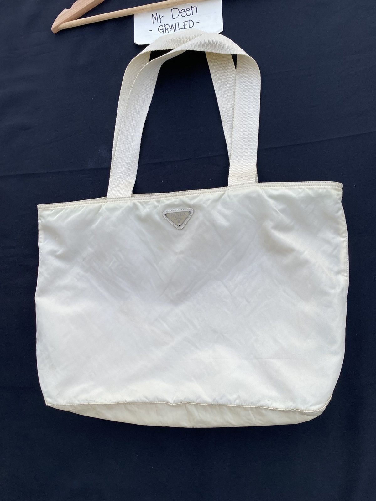 Prada Rare Vintage PRADA Nylon Tote Bag Size ONE SIZE - 4 Thumbnail