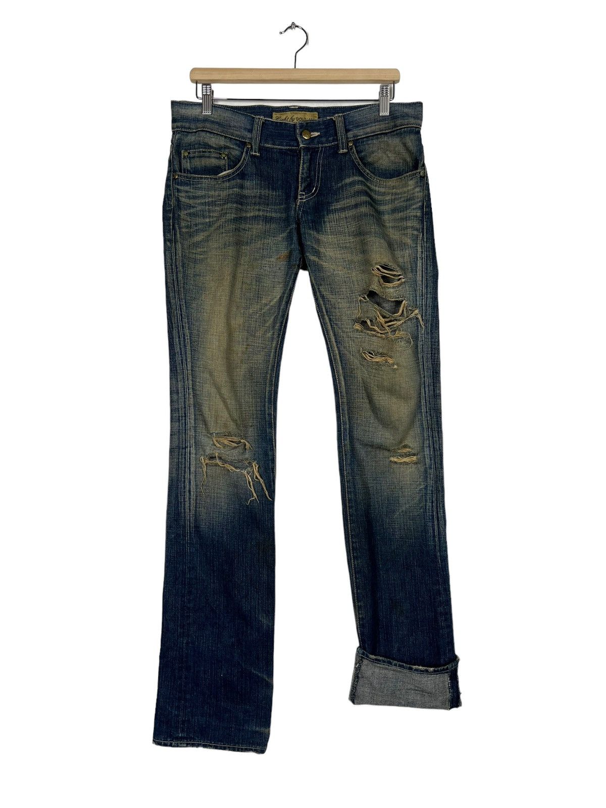 Eight X × Japanese Brand Denim jeans Size US 34 / EU 50 - 10 Thumbnail