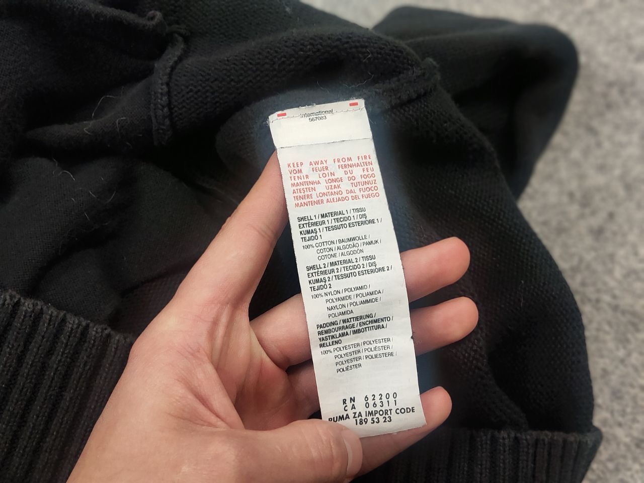 Ferrari × Puma Puma x Ferrari Logo Black Zip hoodie Knit Jacket Vintage Size US L / EU 52-54 / 3 - 19 Thumbnail