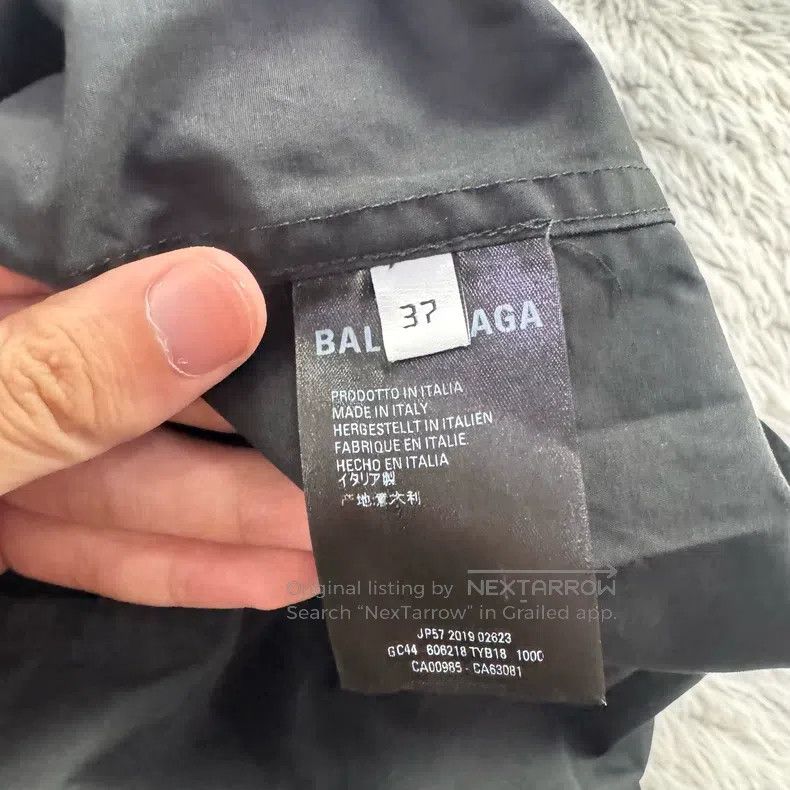 Balenciaga Balenciaga size 37 Wheat Pattern Shirt Size US S / EU 44-46 / 1 - 7 Thumbnail
