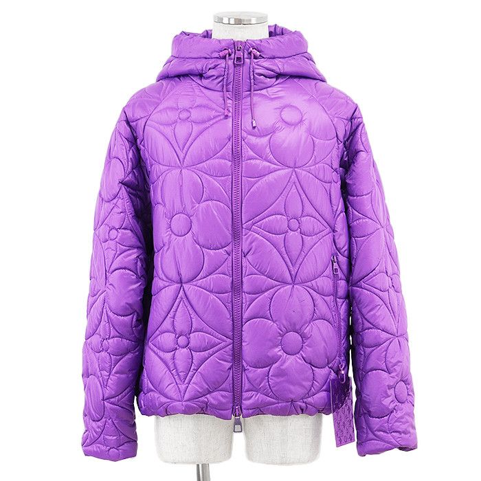 Louis Vuitton Louis Vuitton Louis Vuitton STAPLES EDITION Monogram Padded Jacket Canvas Outerwear RM221Q DH1 HMB47W DUTY FREE for USA Size ONE SIZE - 1 Thumbnail