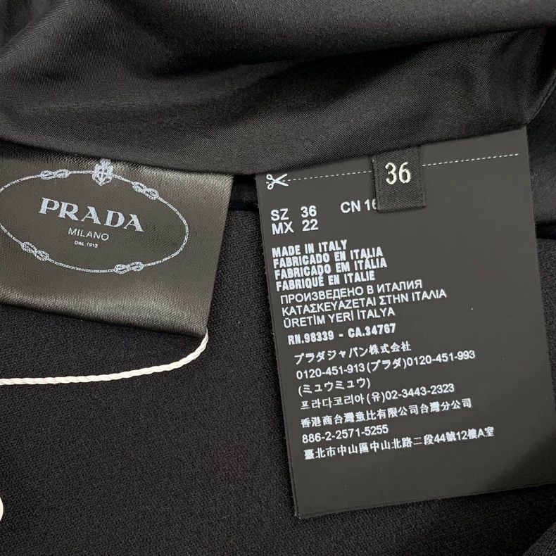 Prada Prada Black wool strap dress Size XS / US 0-2 / IT 36-38 - 6 Thumbnail