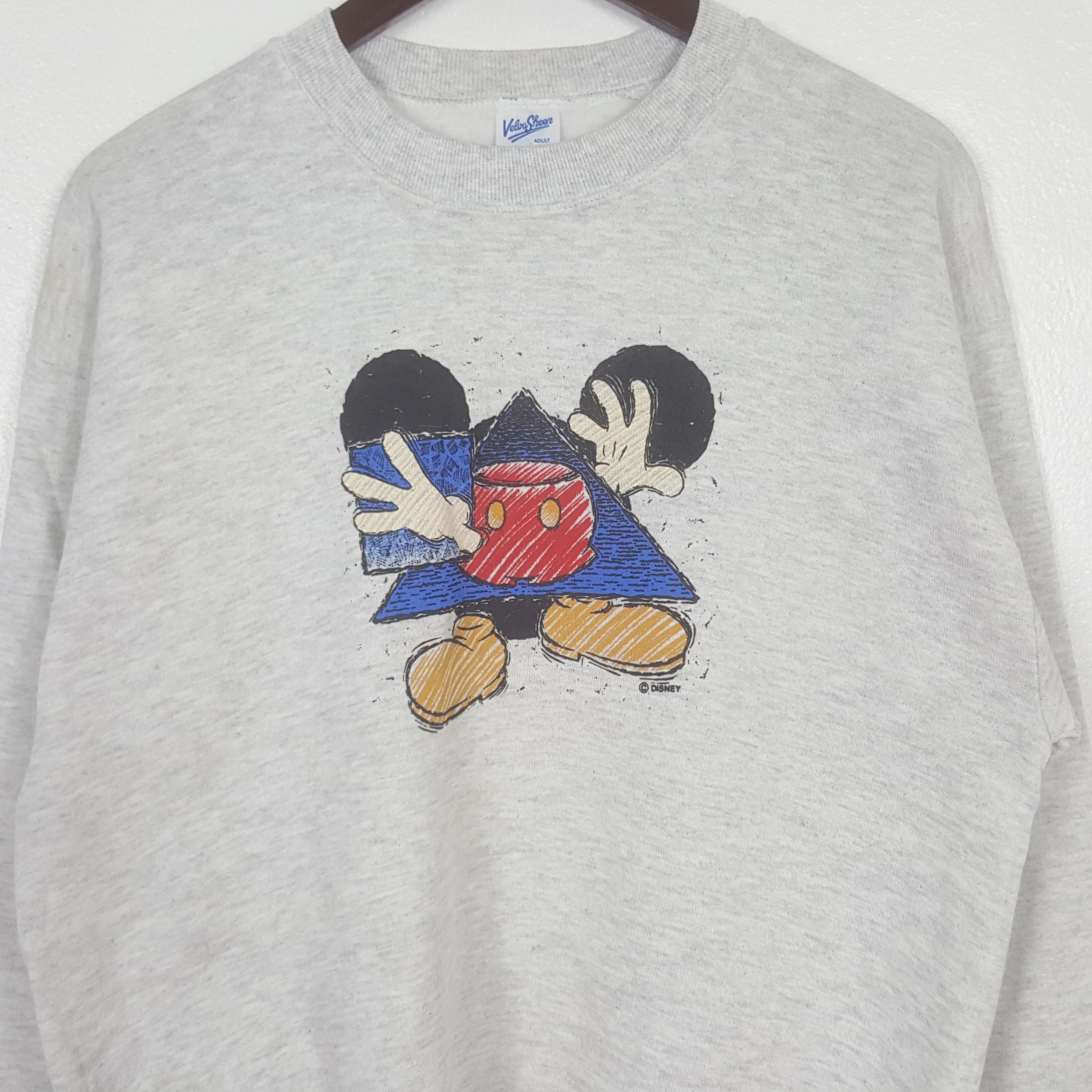 Disney Vintage Disney Mickey Mouse Sweatshirt C313N2 Size US M / EU 48-50 / 2 - 2 Thumbnail