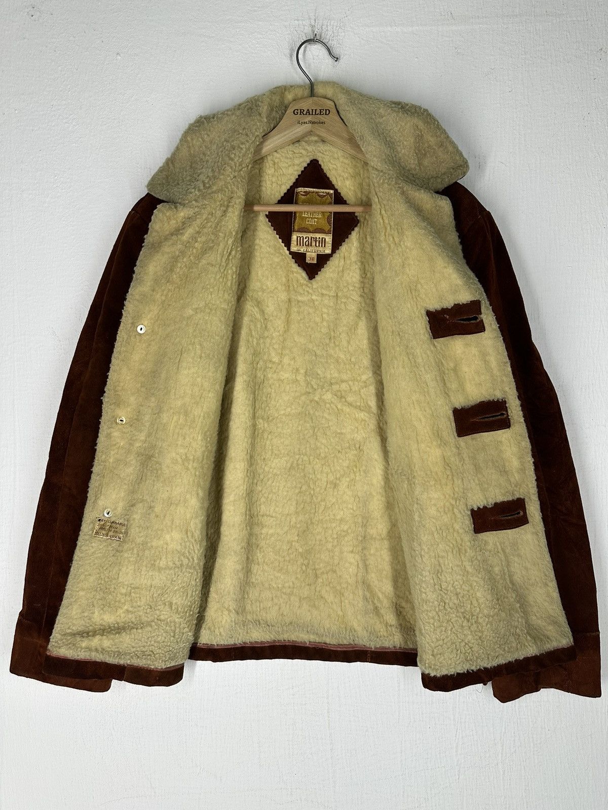 Leather Vintage 60's Martin Of California Leather Jacket Size US M / EU 48-50 / 2 - 5 Thumbnail