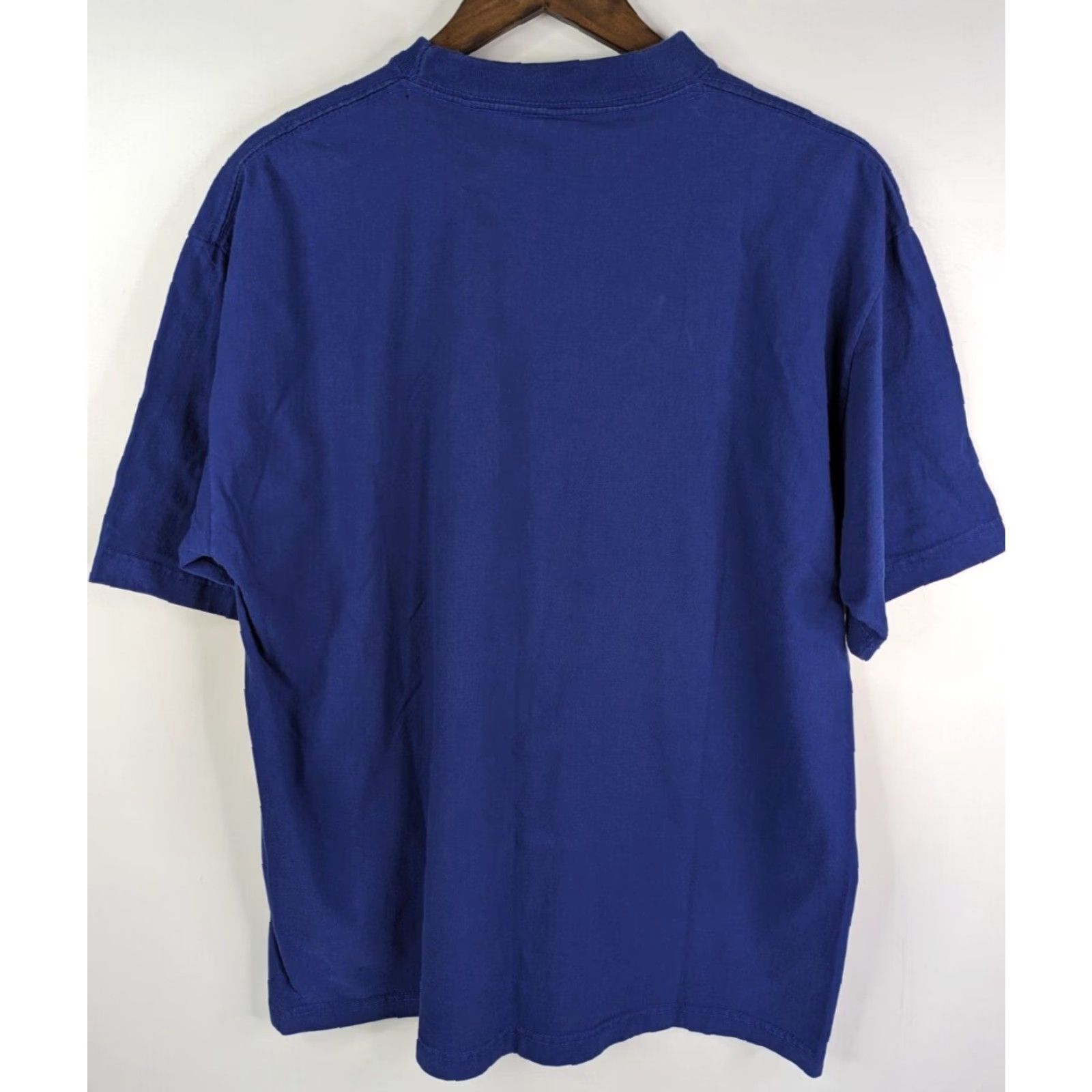 Planet Hollywood VINTAGE Planet Hollywood T-Shirt Blue 90s Size XL Men Crew Neck Short Sleeve Graphic Campt (Note: This line seems off) Size US XL / EU 56 / 4 - 4 Thumbnail
