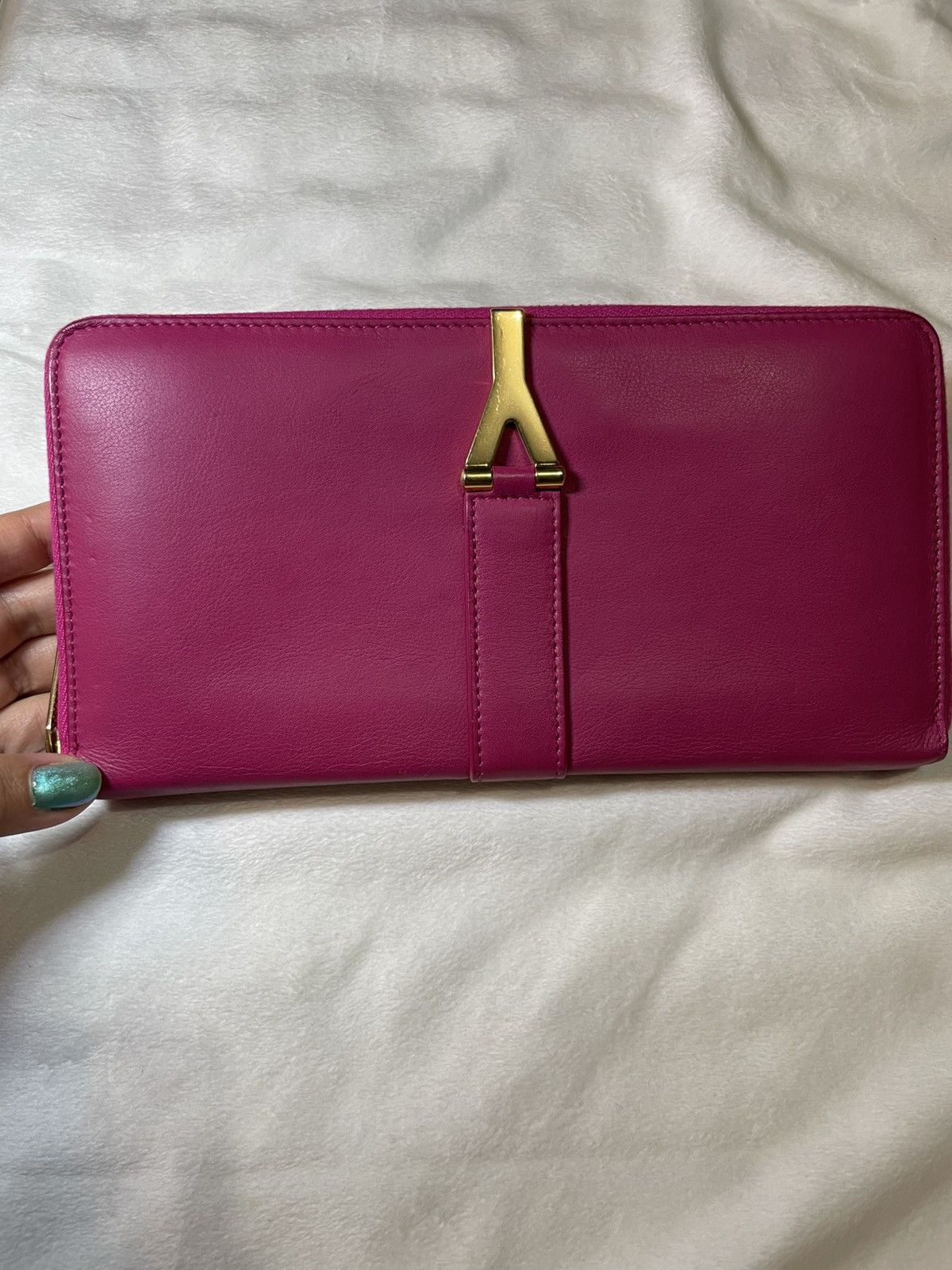 Saint Laurent Paris Saint Laurent Y Line Zippy Long Wallet Size ONE SIZE - 1 Thumbnail