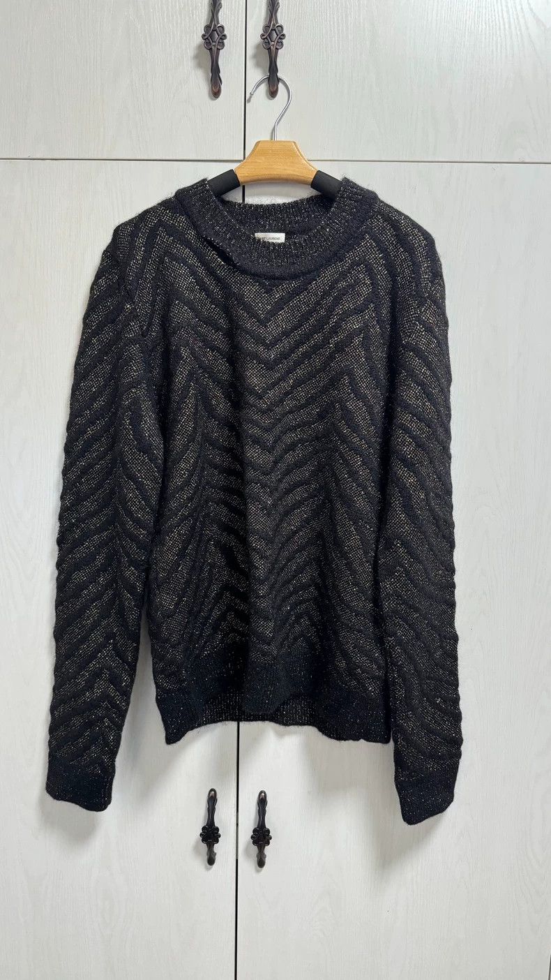 Saint Laurent Paris Saint Laurent Paris Tiger Sweater Size US XXL / EU 58 / 5 - 1 Thumbnail