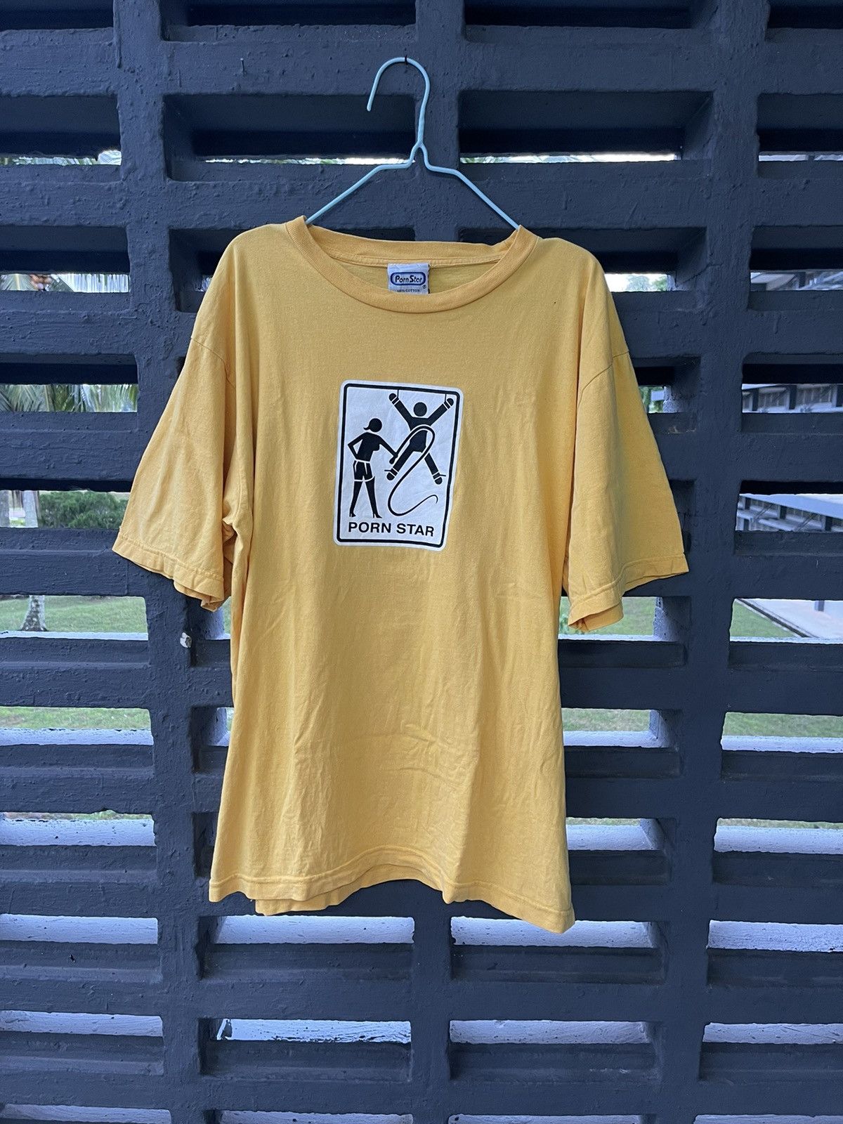Vintage Porn star T-shirt rare 📸 Size US L / EU 52-54 / 3 - 1 Thumbnail