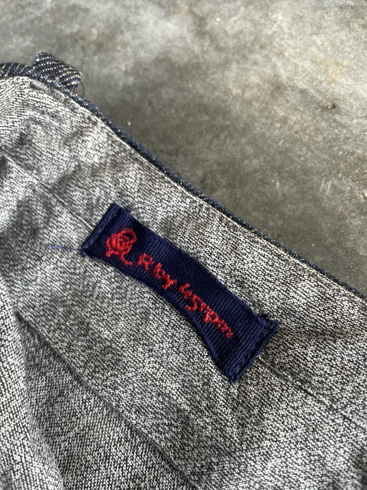 45rpm × Japanese Brand × Vintage Indigo Denim Trousers Pant by 45rpm Size US 30 / EU 46 - 10 Thumbnail