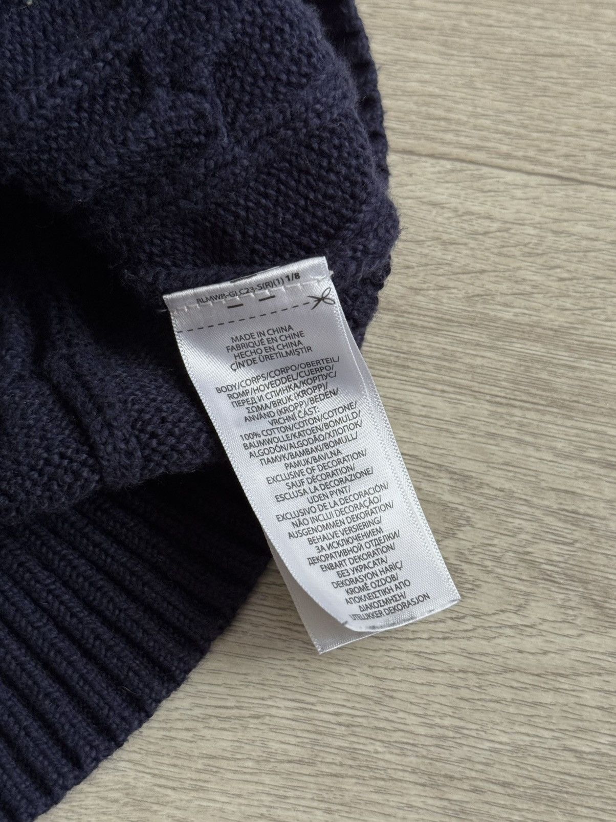 Polo Ralph Lauren 🔷Polo Ralph Lauren Cable Knitted Sweater🔷 Size US XXL / EU 58 / 5 - 4 Thumbnail