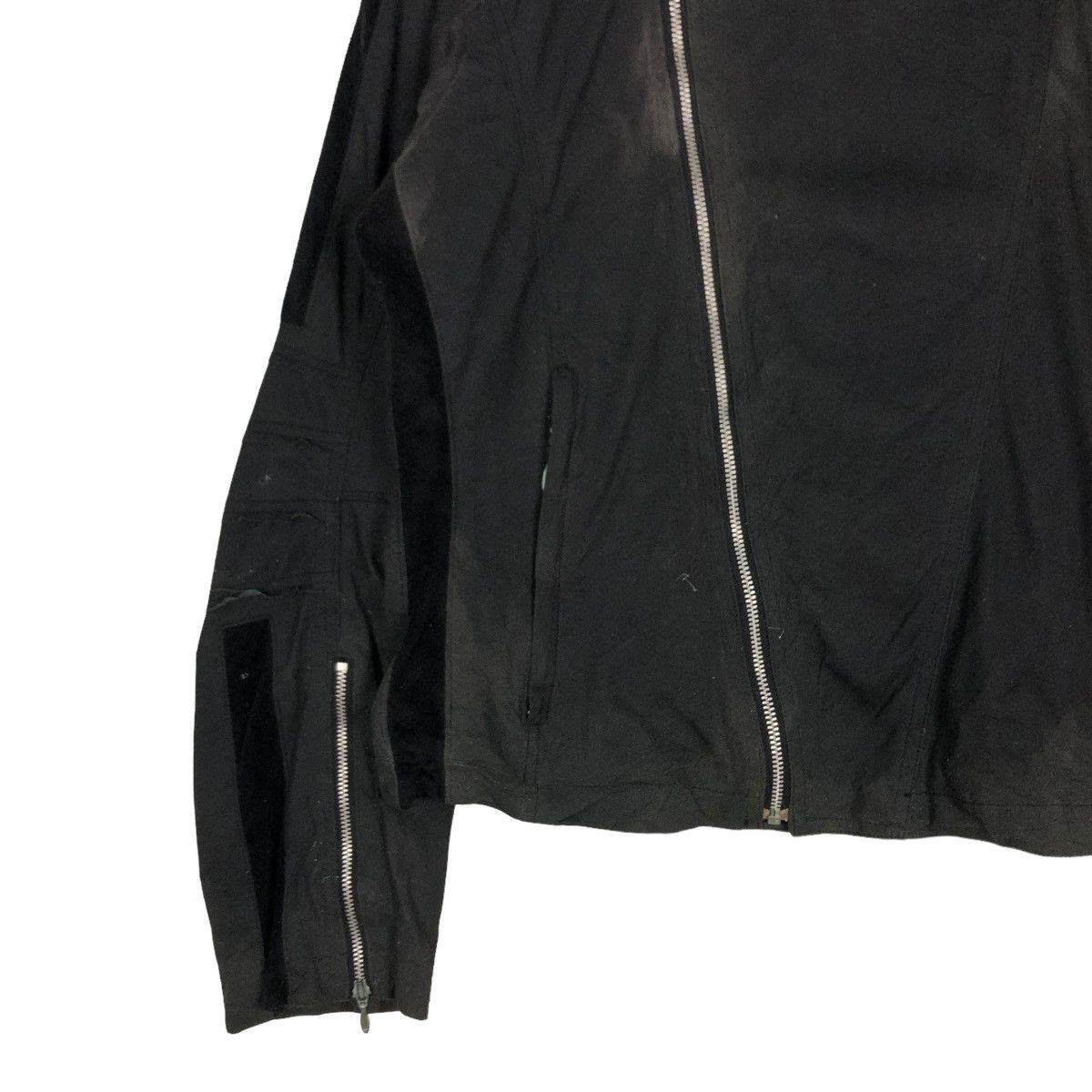 Japanese Brand 🔥VINTAGE CROPPED BIKER JACKET KOHSHIN SATOH JAPAN Size US M / EU 48-50 / 2 - 5 Thumbnail