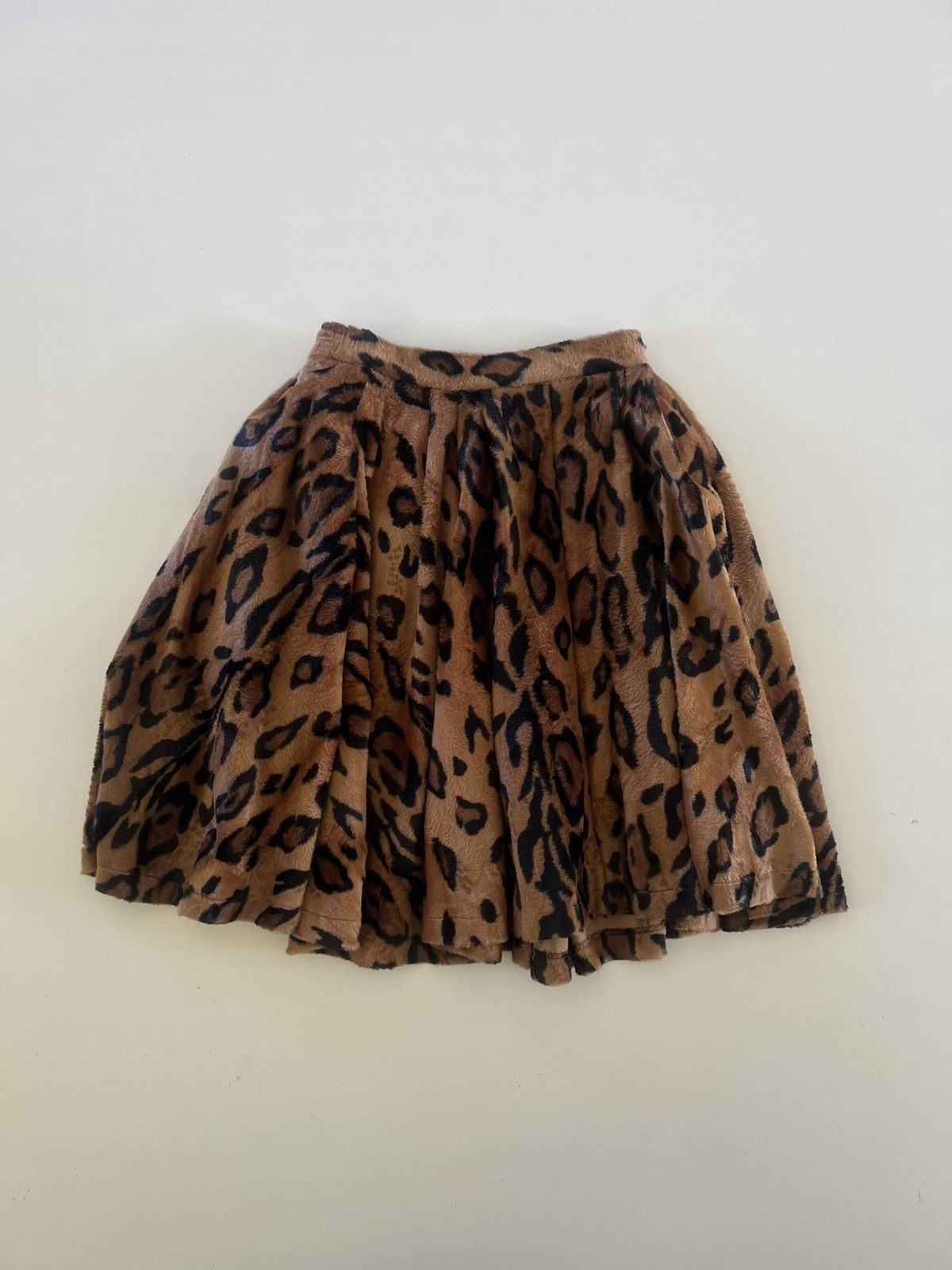 Norma Kamali Norma Kamali Midi Skirt Leopard Waist 24" Size 24" / US 00 / IT 34 - 4 Thumbnail