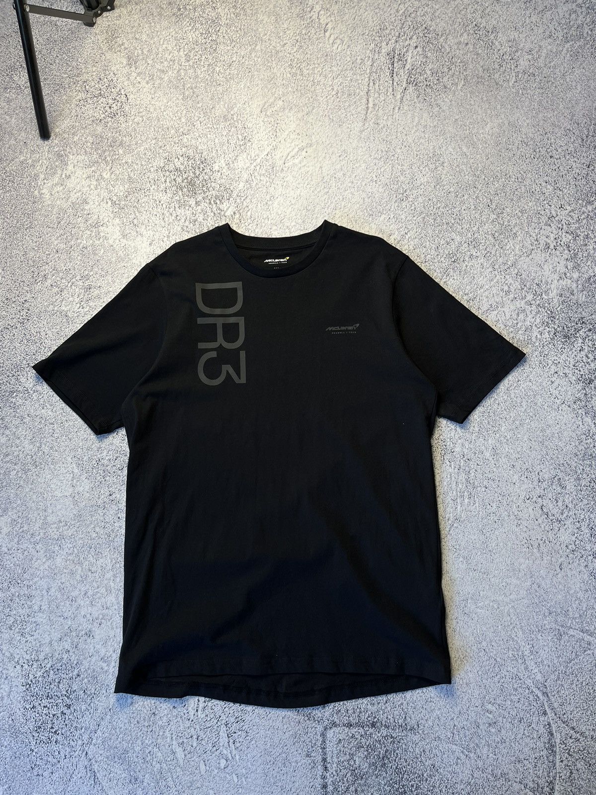Vintage Mclaren big logo Black t-shirt tee 90s racing moto rare Size US XL / EU 56 / 4 - 1 Thumbnail