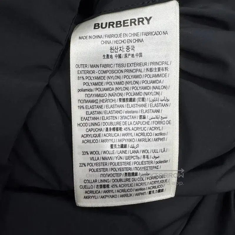 Burberry Burberry Women's Black Long Puffer Jacket. Size L / US 10 / IT 46 - 7 Thumbnail