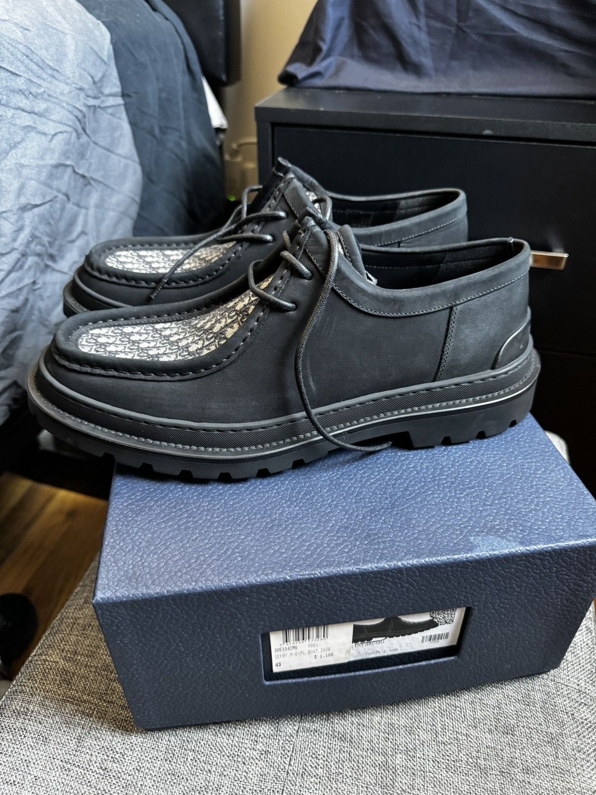 Dior × Kim Jones 3DE334ZMO DERBY M-EXPL BOAT SHOE Size US 10 / EU 43 - 10 Thumbnail