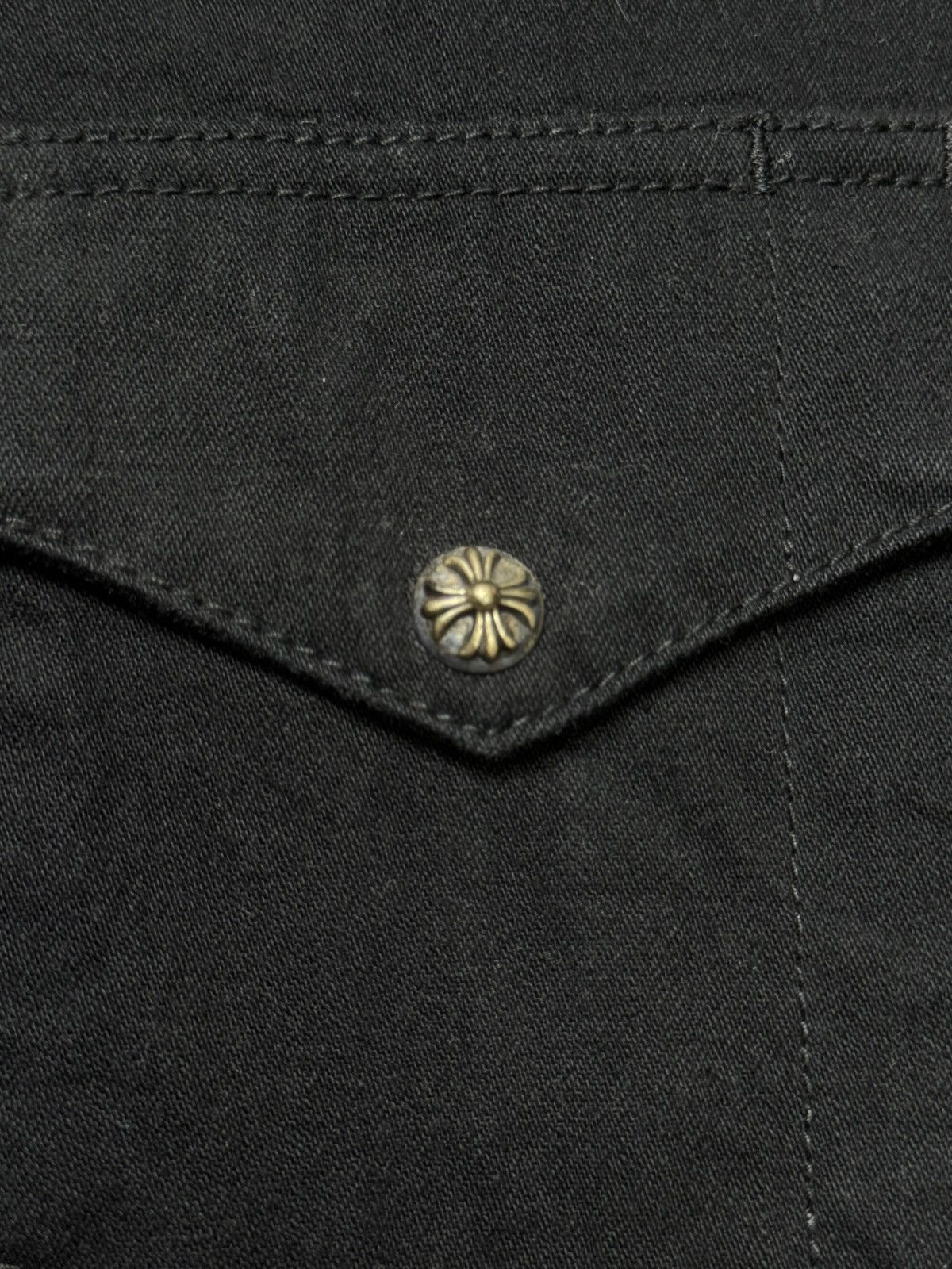 Chrome Hearts STEAL! WORK DOG DENIM TRUCKER SHIRT Size US S / EU 44-46 / 1 - 11 Thumbnail