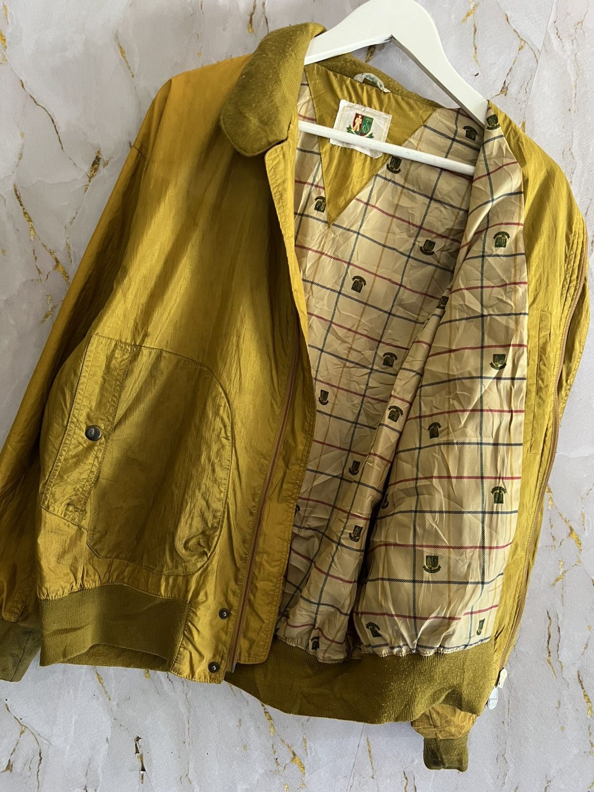 Andrew St. John Vintage St. Andrews Bomber Jacket 90s Golf Collegiate Size US XL / EU 56 / 4 - 9 Thumbnail