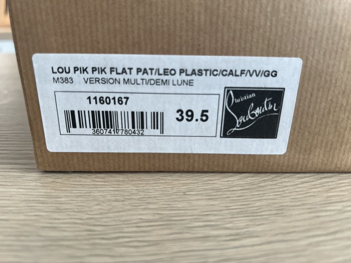 Christian Louboutin RARE Christian Louboutin Pik Pik Flat (Milan Exclusive) Size US 6.5 / EU 39-40 - 12 Thumbnail