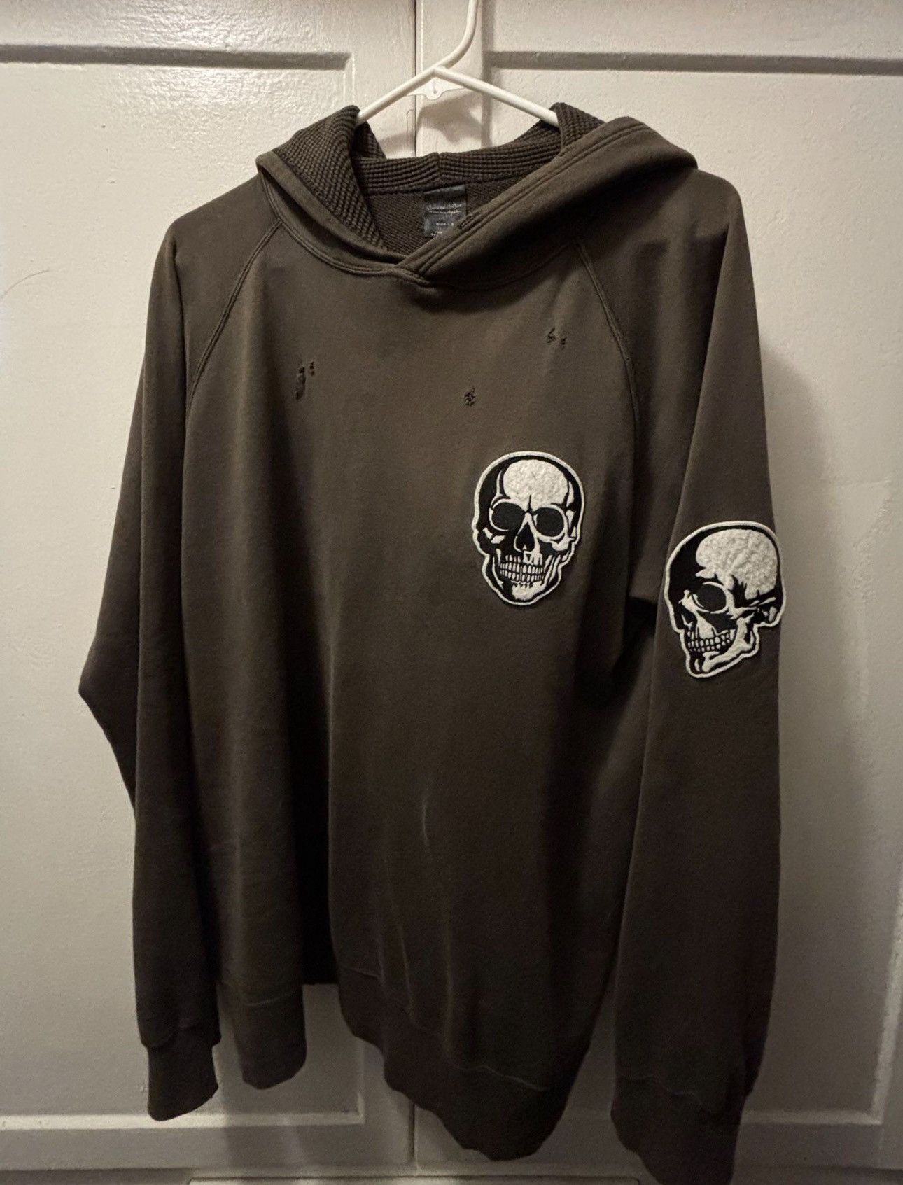 Number (N)ine 2004 “Dream Baby Dream” Double Skull Hoodie | Grailed