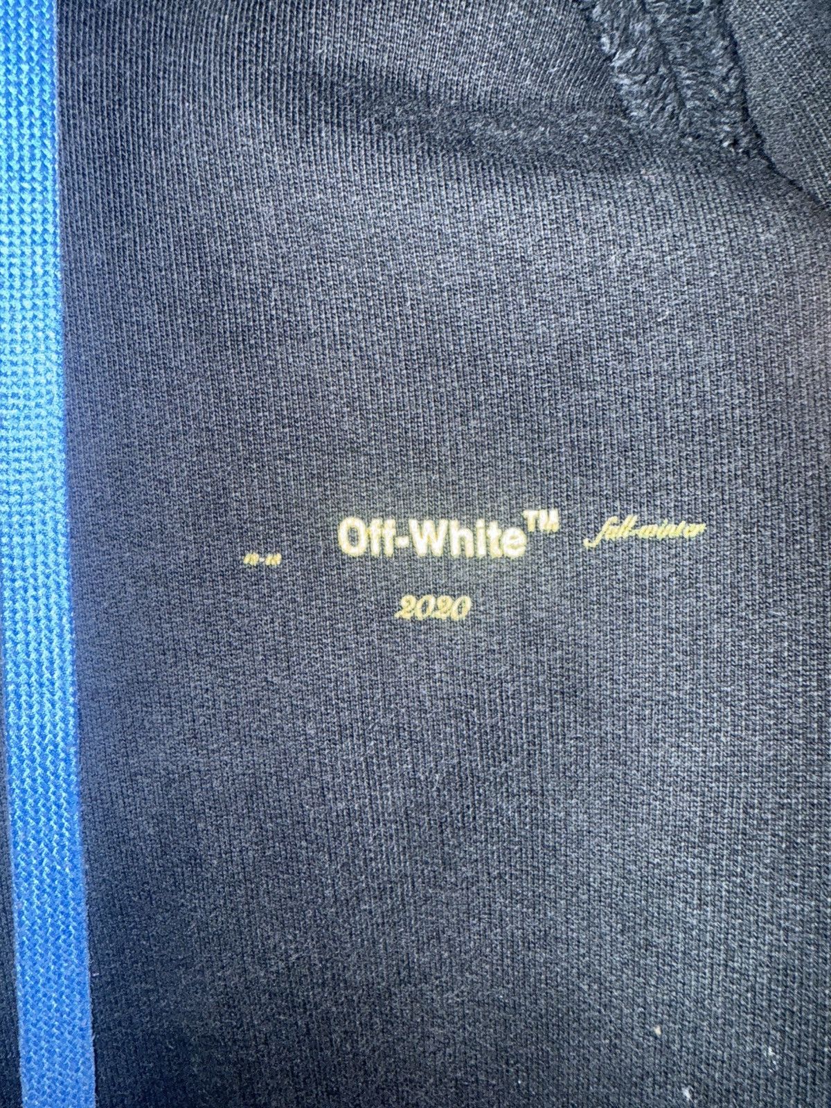 Off-White Size S - Off-White Acrylic Arrows Oversized Hoodie - Black Size US S / EU 44-46 / 1 - 2 Thumbnail