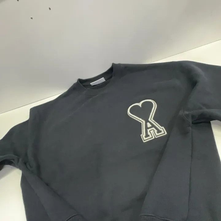 AMI AMIPARIS Heart Graphic Long Sleeve Sweatshirt -2507 Size US M / EU 48-50 / 2 - 5 Thumbnail