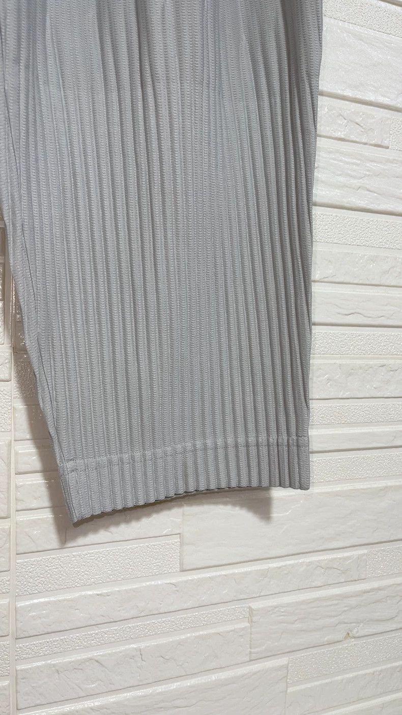 Issey Miyake Issey Miyake size:1 Grey pleated casual pants Size 22" - 3 Thumbnail