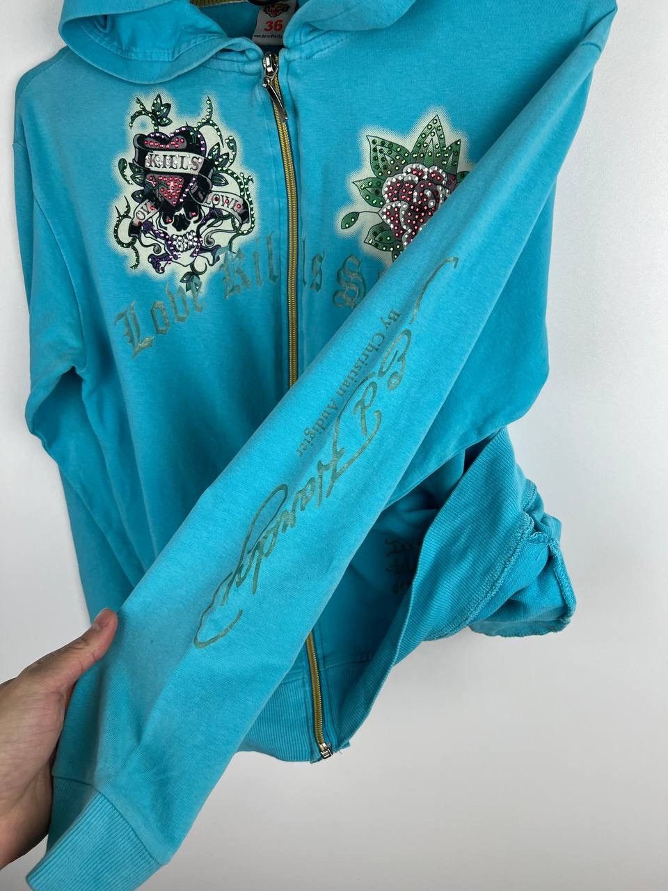 Ed Hardy Ed Hardy vintage zip hoodie woman size M Size US M / EU 48-50 / 2 - 10 Thumbnail