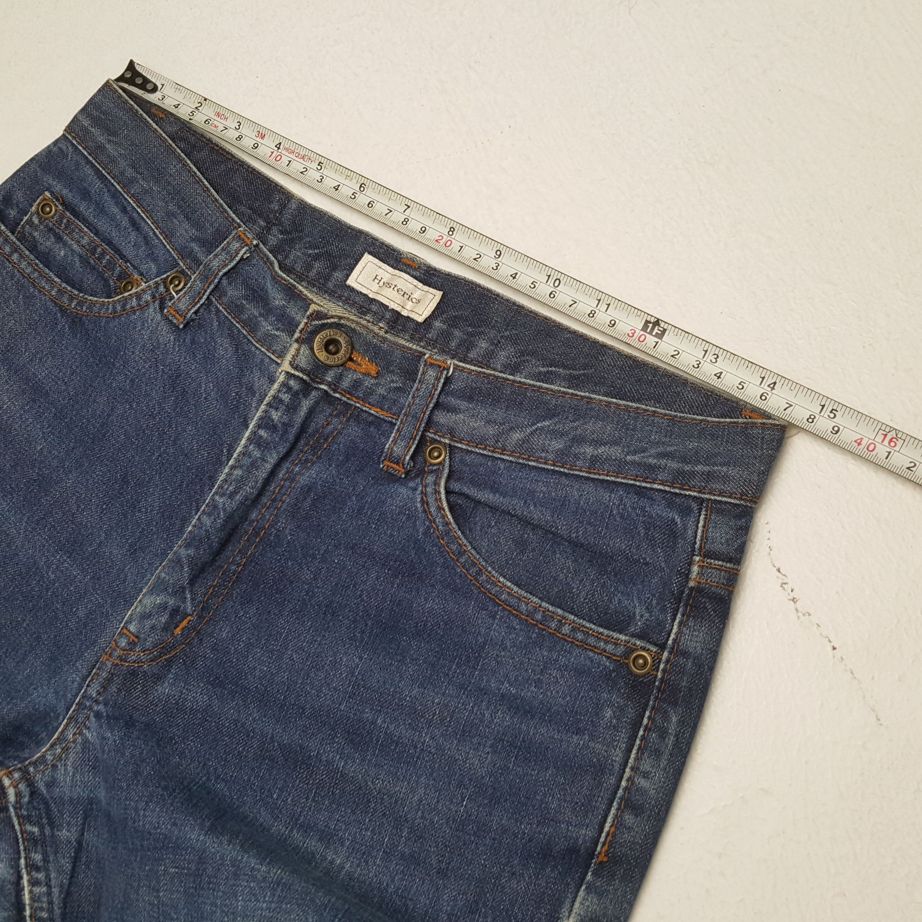 Hysteric Glamour × Japanese Brand × Vintage Vintage HYSTERIC GLAMOUR Japanese Fashion Brand Jeans Size 29" - 7 Thumbnail