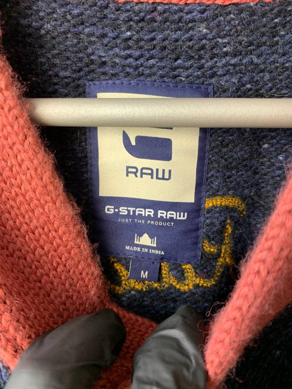 G-Star G-Star Raw Striped Wool V-Neck Sweater size M Size US M / EU 48-50 / 2 - 11 Thumbnail