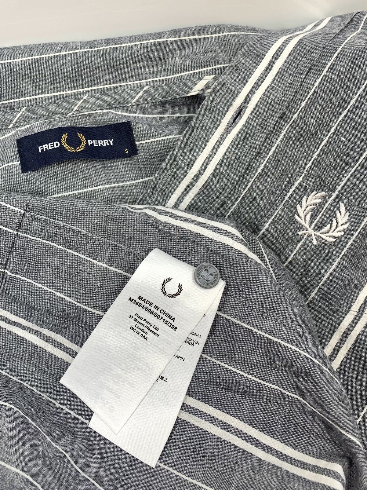 Fred Perry Fred Perry Short Sleeve Pockets Button Shirt Mens Size S Size US S / EU 44-46 / 1 - 8 Thumbnail