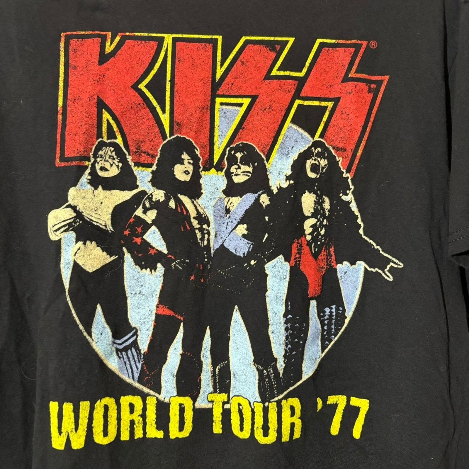 Other Kiss world tour graphic tee Size US L / EU 52-54 / 3 - 2 Thumbnail