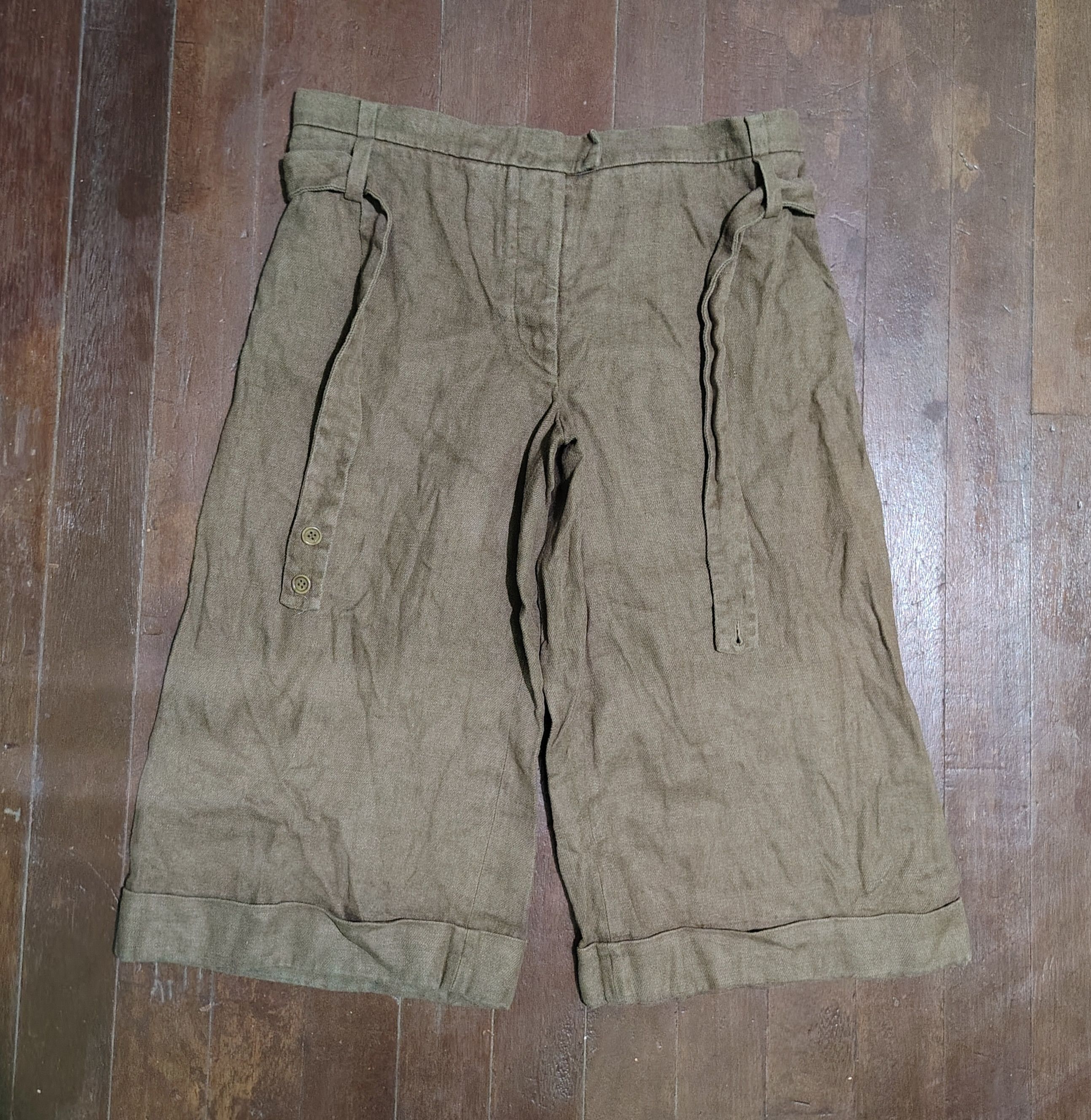 Chloe CHLOE - PHOEBE PHILO - Vintage - Wide Leg Linen Pant Size 38" / US 16 / IT 52 - 1 Thumbnail