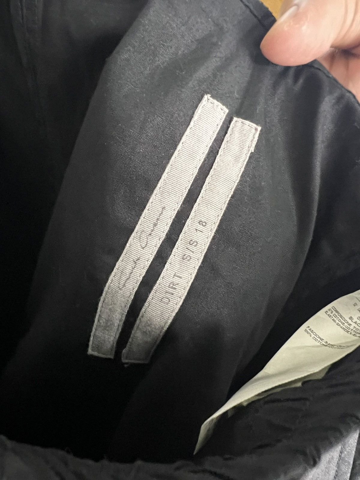 Rick Owens SS18 Rick Owens "Dirt" Cropped Pants Black Size US 32 / EU 48 - 5 Thumbnail